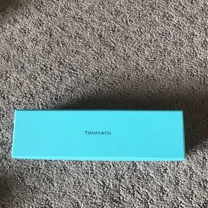 Authentic Tiffany & Co Box with suede case